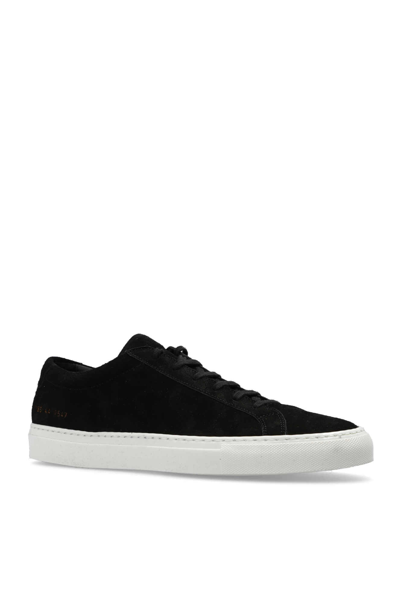 Black suede 2024 common projects